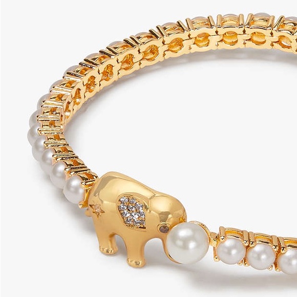 Kate Spade Winter Carnival Pearl Tennis Bracelet - Picture 3 of 6